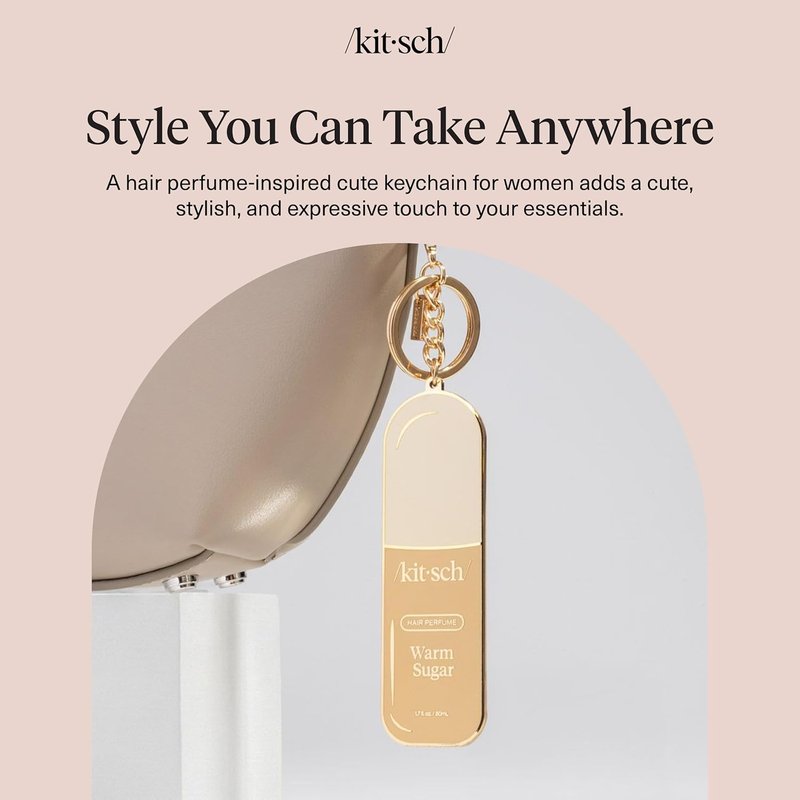 Cute Keychain for Car Keys - Stylish Kawaii Bag Charm | Premium Zinc Alloy & Enamel Paint - Durable & Lightweight Teen Girl Gift
