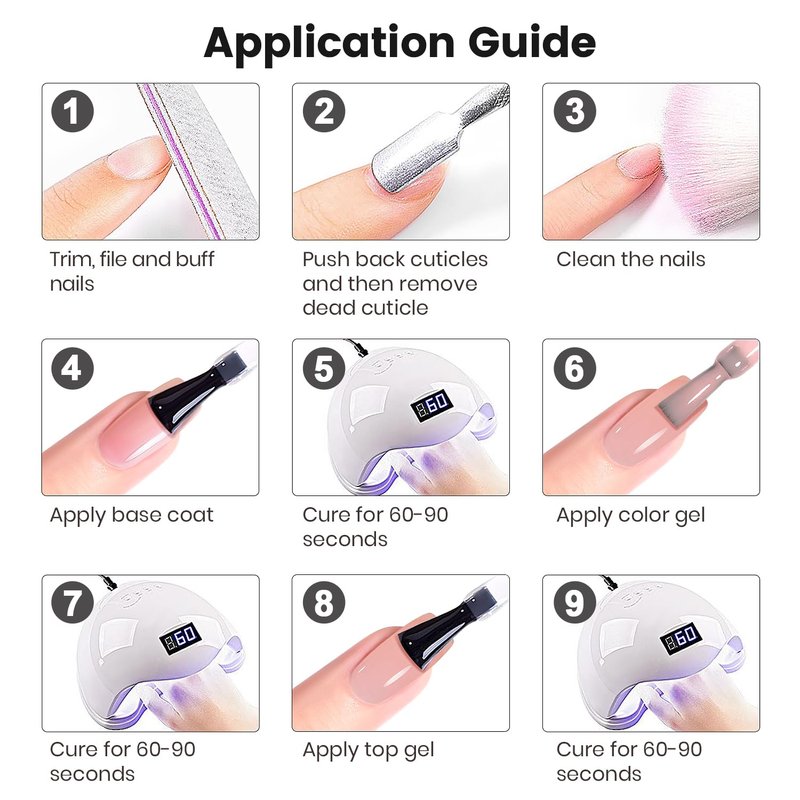RARJSM No Hema Top Coat Gel Nail Polish 35ml No Wipe Clear Glossy Mirror Shine Long Lasting Top Gel Polish Big Capacity Soak Off Single Bottle LED UV Curing Requires for Home Salon Manicure