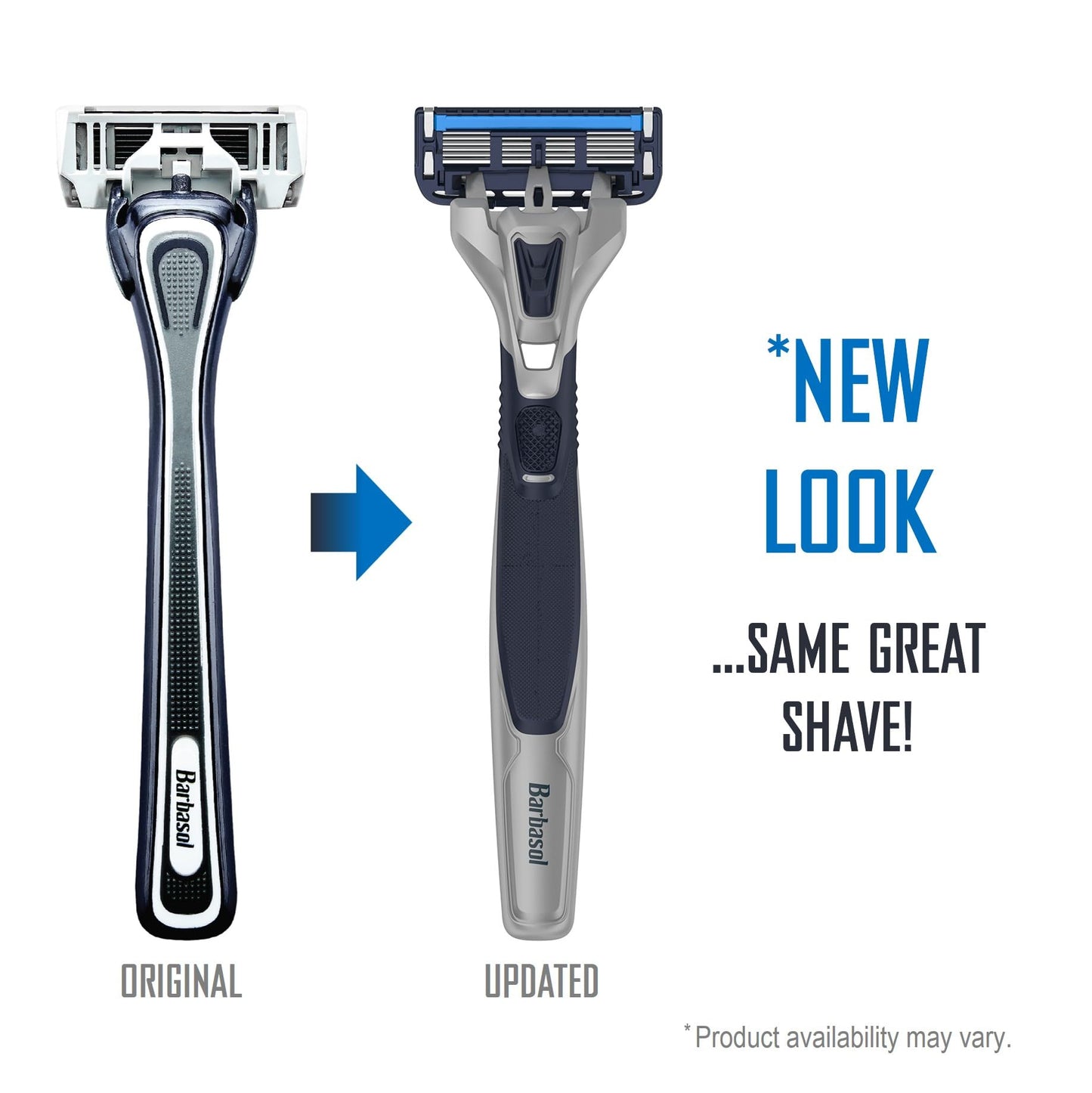 Barbasol Ultra 6 Plus Value Pack | Premium 6-Blade Disposable Razors | Disposable Shaving Razor Bundle | Close Shave Technology, UltraTrimmer 7th Blade, Pivoting Head (3 Packs / 9 Total Razors)