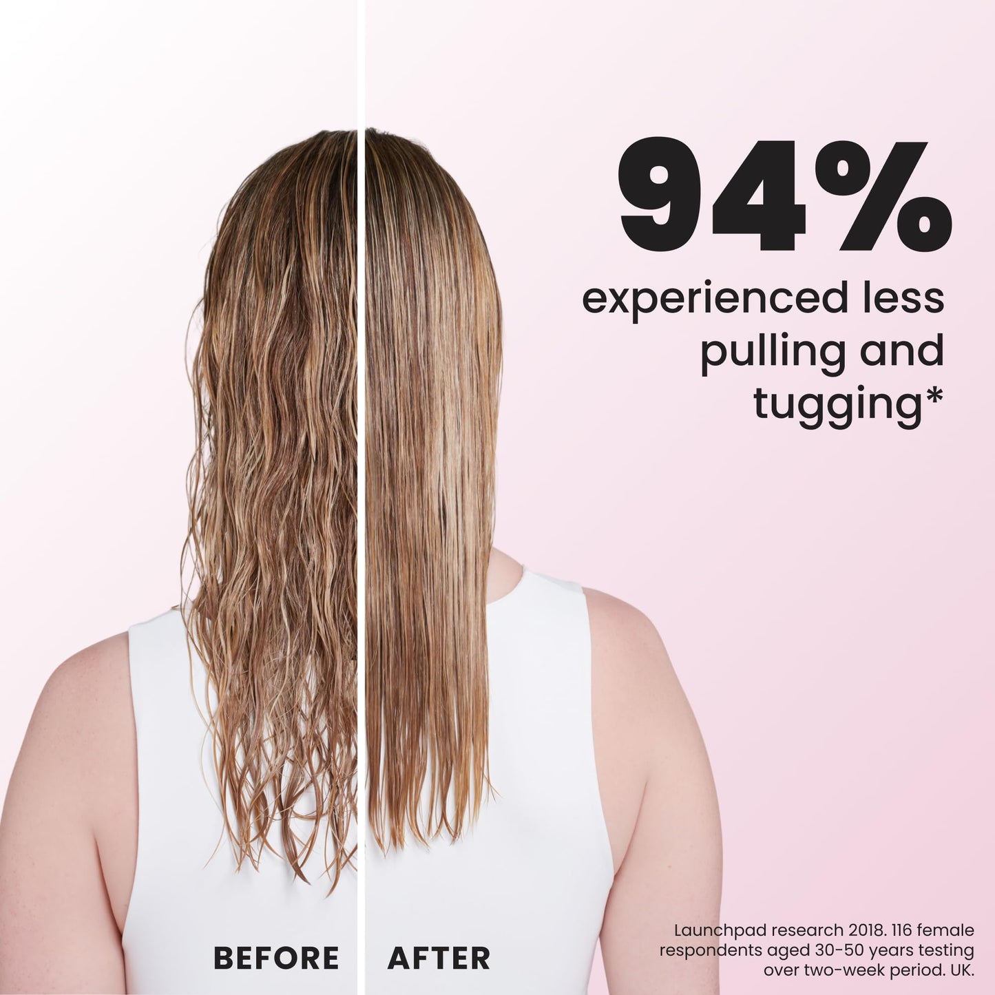 Tangle Teezer Fine Ultimate Detangler Brush, Dry & Wet Hair Brush to Detangle & Reduce Breakage for Fine Hair Types, Marshmallow Pink & Mint