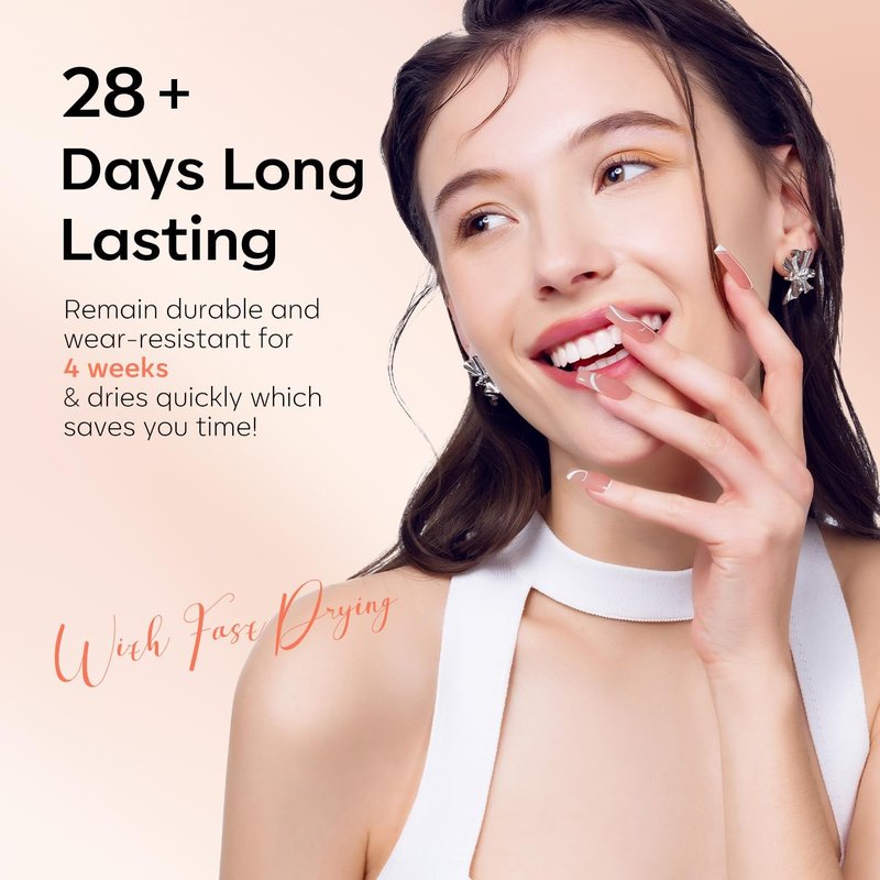 modelones Jelly Gel Nail Polish, 6 Colors Fall Nude Brown Pink Gel Polish Neutral Nail Art Design Translucent Soak Off LED Nail Lamp Manicure Salon DIY Girls Women Gift