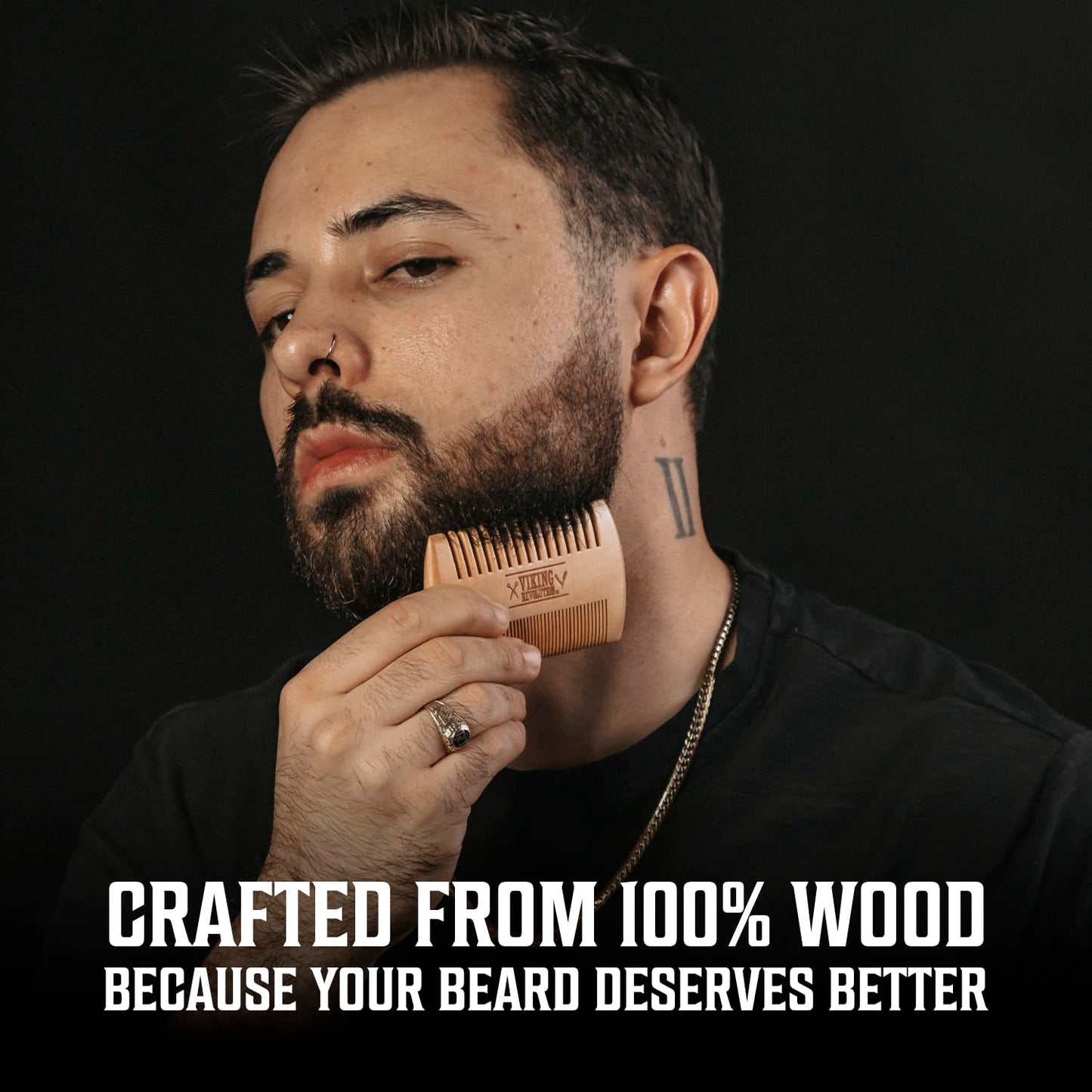 Viking Revolution Beard Conditioner Set | Ultimate Grooming Kit for Men - Softens, Smoothes & Soothes Itch