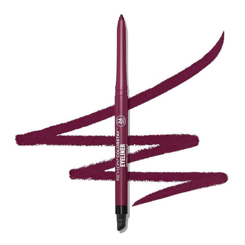 Revlon ColorStay Waterproof Eyeliner Pencil | Smudge-Proof Matte Finish in 211 Cherry, 0.01 oz