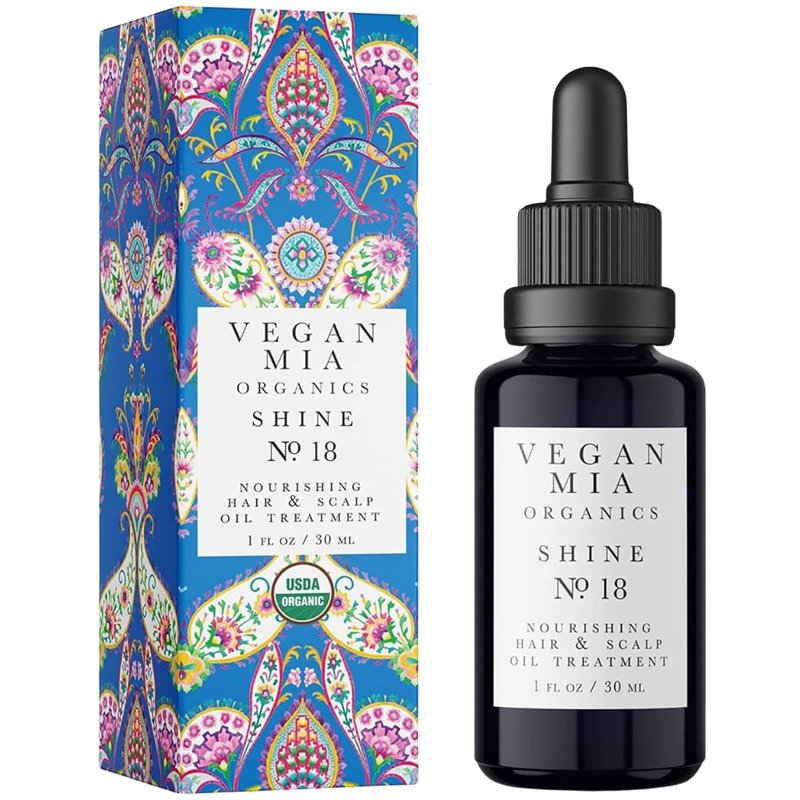 Mia Organic Rosemary Oil for Hair Growth - Nourishing Scalp Treatment with Castor Oil, 1 fl oz