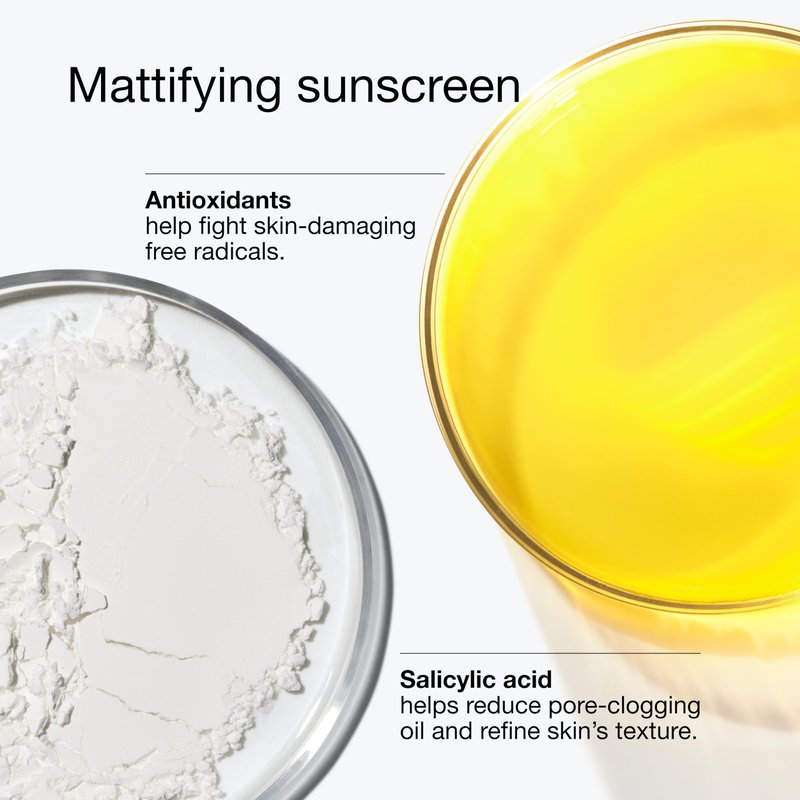 Clinique UV Solutions Mattifying Sunscreen Broad Spectrum SPF 50 With Salicylic Acid + Antioxidants | Control Excess Shine | No White Cast | Safe For Sensitive Skin, 1.3 Fl Oz