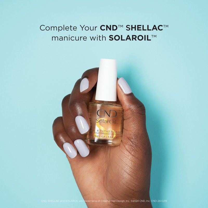 CND Shellac Gel Nail Polish XPRESS5 Top Coat, Crystal Shine Scratch Resistant Final Step Protective Longwear with No Nail Damage, 0.25 fl oz