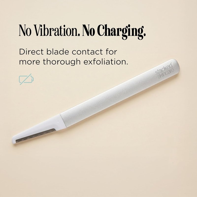 Professional Dermaplaning Tool - Precision Exfoliation for Smooth Skin | Removes Peach Fuzz & Dead Skin