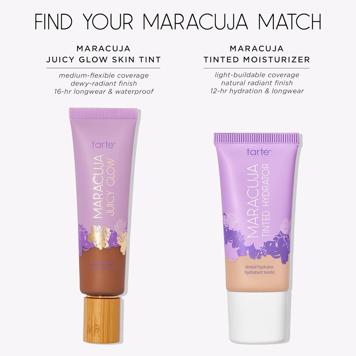 Tarte Maracuja Tinted Moisturizer - Lightweight Sheer Foundation with Hydrating Hyaluronic Acid & Turmeric, Vegan & Cruelty-Free