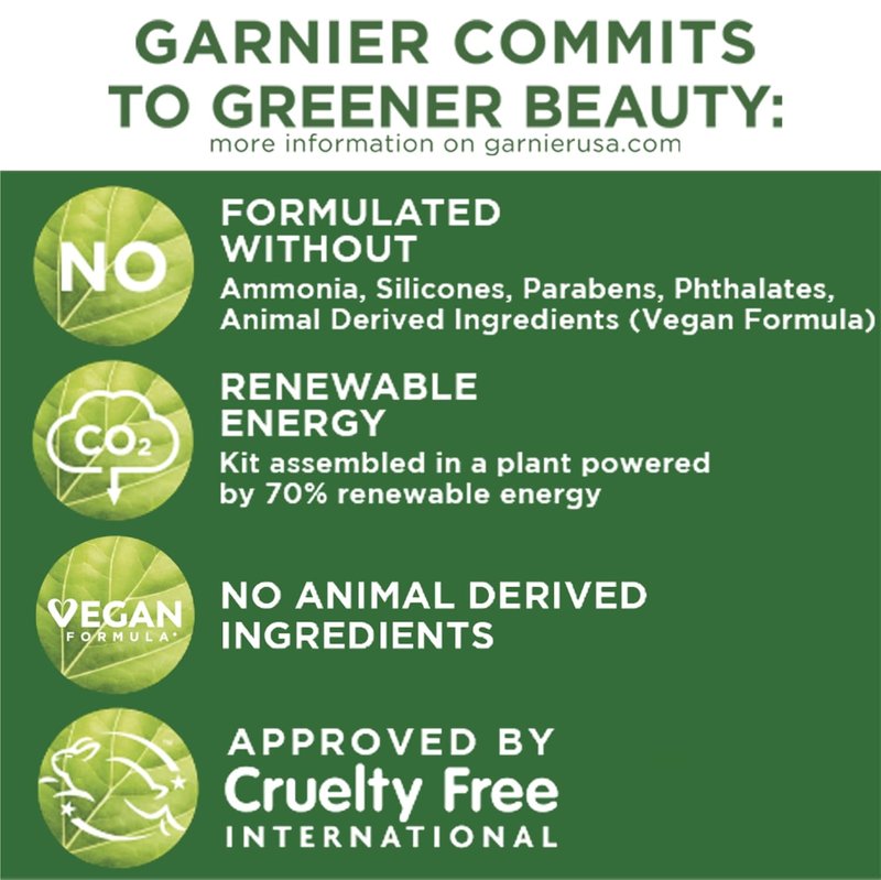 Garnier Olia Hair Color - Ammonia-Free Permanent Dye for Brilliant Oil-Rich Shine | 4.15 Dark Soft Mahogany