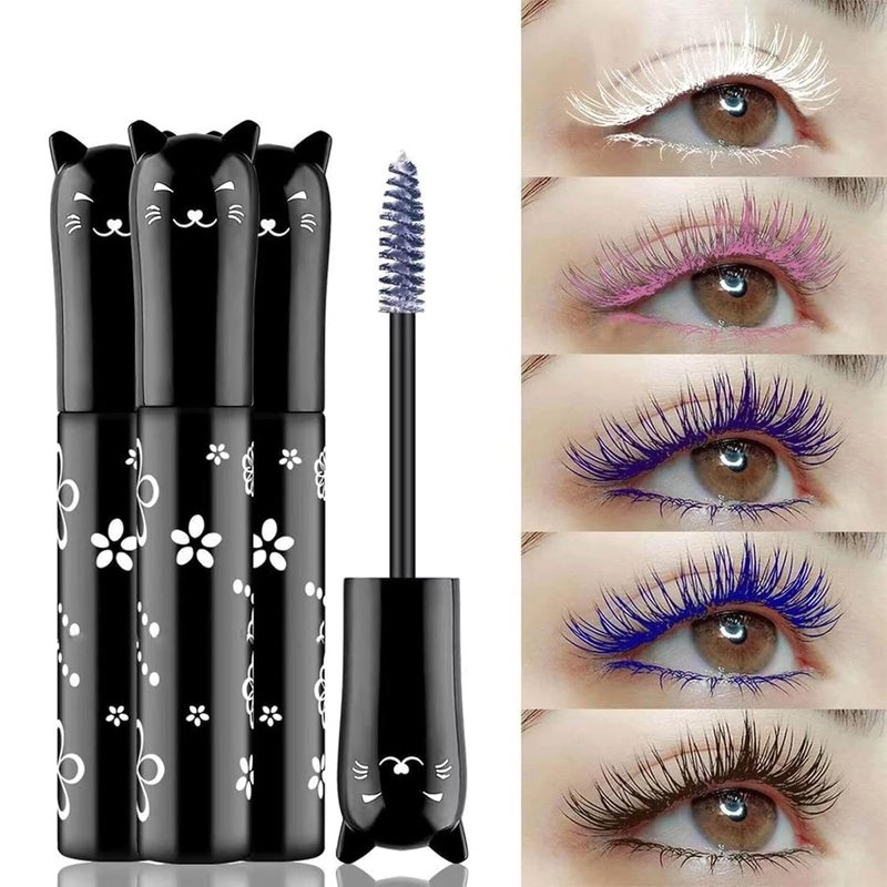 Skiennix Colored Mascara Set - Waterproof & Hypoallergenic | 6 Vibrant Shades for Volume & Length