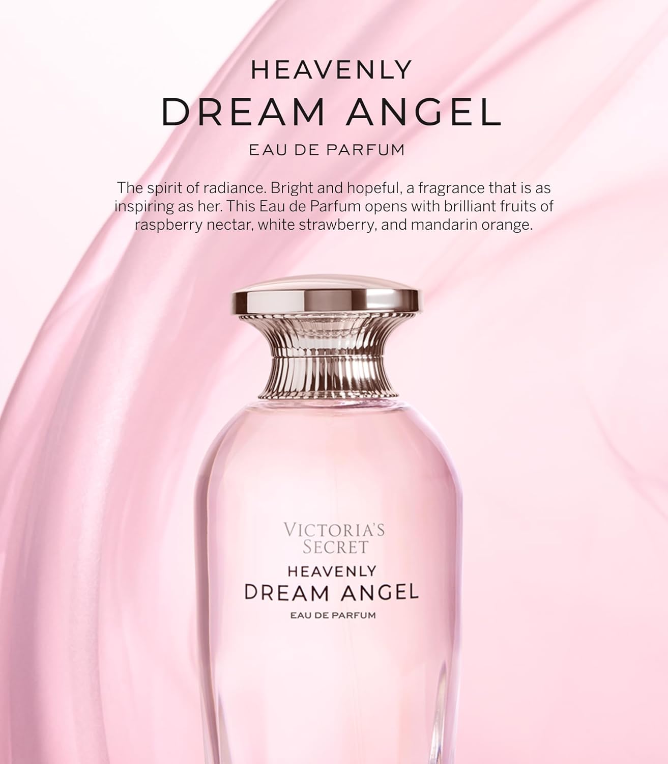 Victoria's Secret Heavenly Dream Angels Eau de Parfum - Prismatic Musk & Raspberry Nectar | 1.7 oz Women's Fragrance