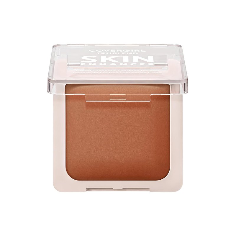 COVERGIRL TruBlend Skin Enhancer - Baked Luminous Face Powder with Hyaluronic Acid | 520 Cinnamon Roll
