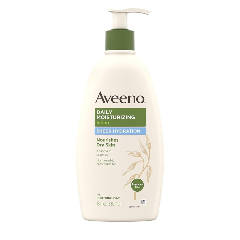 Aveeno Sheer Hydration Daily Moisturizing Lotion - Lightweight, Fast-Absorbing Formula for Dry Skin | 18 fl. oz