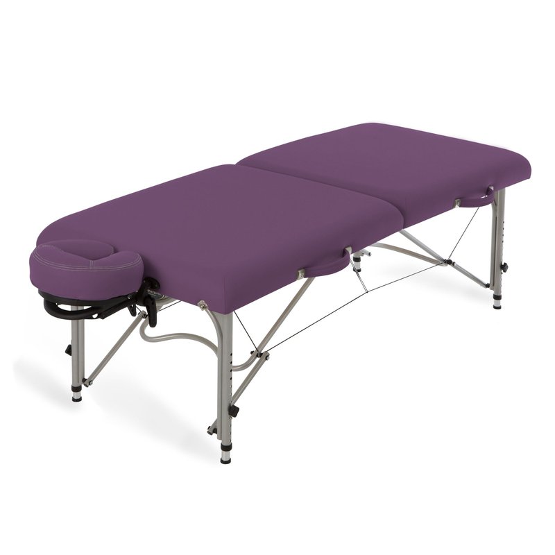 EarthLite Portable Massage Table Luna - 30" Wide, CFC Free Professional Foam, Weighs Only 29lbs, Patented, Strong Aluminum Reiki Frame (Working Weight 750lbs)