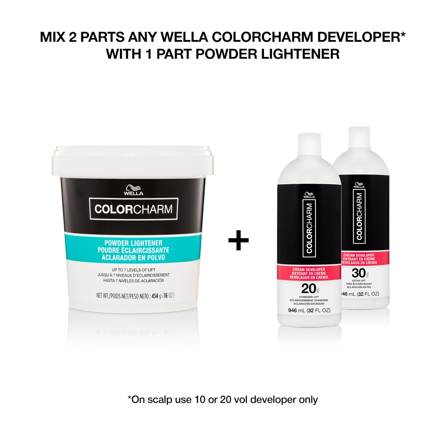 COLORCHARM Cream Hair Color Developer | 20 Volume | For Optimal Gray Blending and Rich Multi-Dimensional End Results | 4 Fl Oz