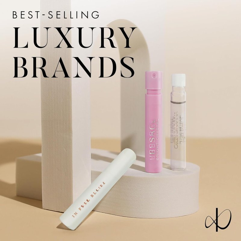 Infinite Scents Perfume Samples for Women - 8 Designer Fragrance Brands
