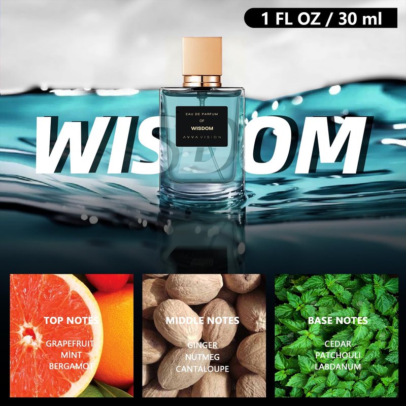 Luxury Men's Perfume Set - Premium Fragrances Collection | 4 x 1 fl. oz Scents for Boyfriend, Husband, or Father