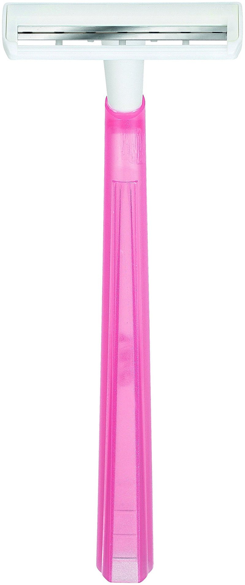 BIC Twin Lady Sensitive Razors, Disposable Razors with Two Blades for a Smooth and Precise Shave, Pack of 15