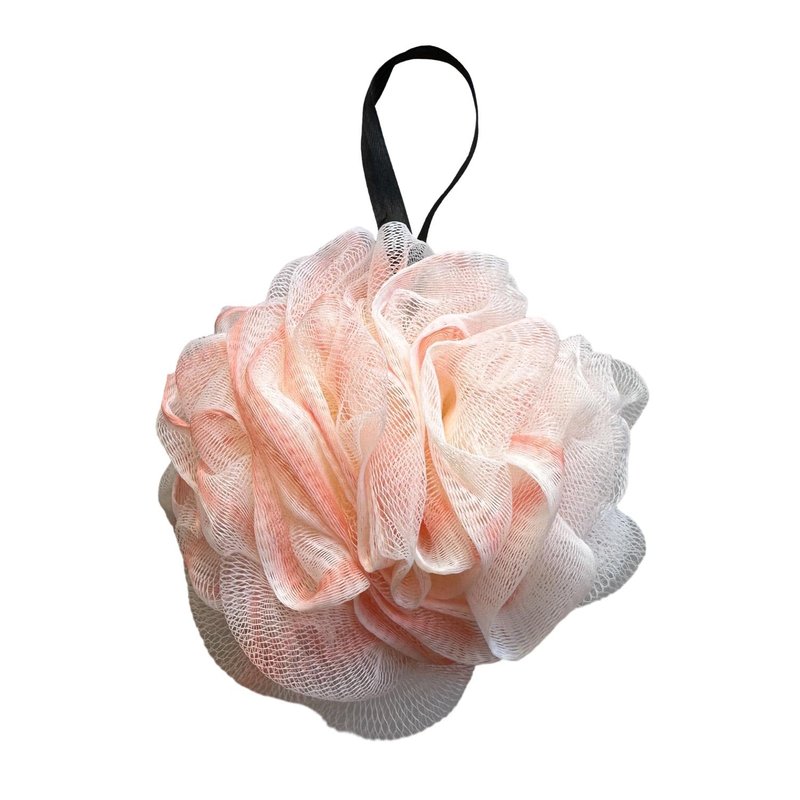 Loofah Sponge, Exfoliating Bath Sponge Body Scrubber Lofa Single Pack - Pink 50g (1 Pack)