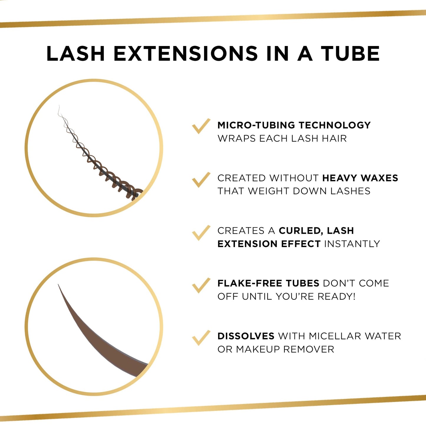 tarte tartelette tubing mascara – Lash Extensions in a Tube, Easy-to-Remove Eye Makeup, Clinically Proven to Volumize & Curl, 24Hr Smudge-Proof Longwear, Vegan & Cruelty-Free, full size, brown