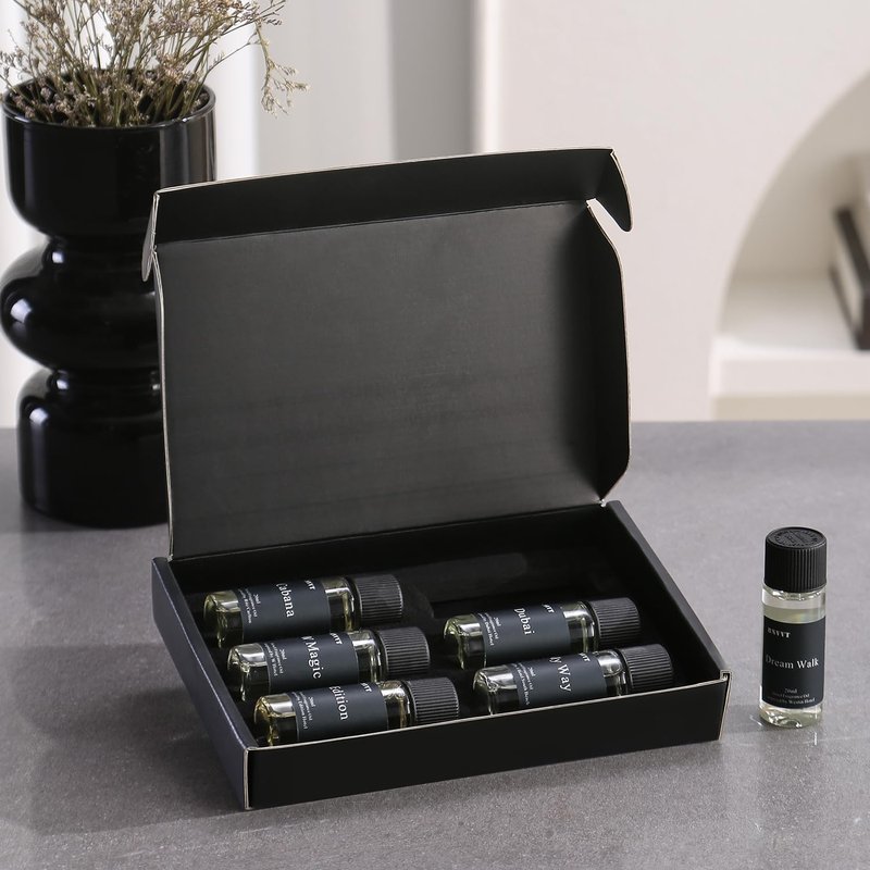 Fragrance Oil Set - Luxury Aromatherapy Essential Oils for Diffuser | 6 Premium Scents, Inspired by 5-Star Hotels, 20 mL Each