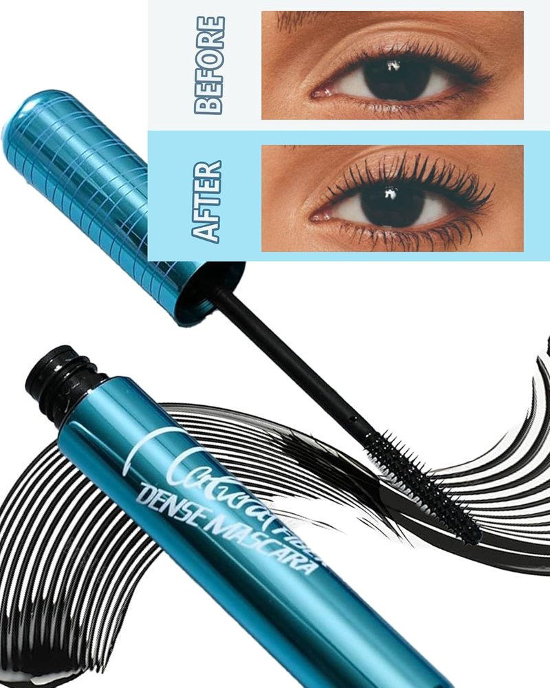 Regine Switzerland Waterproof Mascara for Seniors - Lengthening & Volumizing for Thinning Lashes | Black, Hypoallergenic