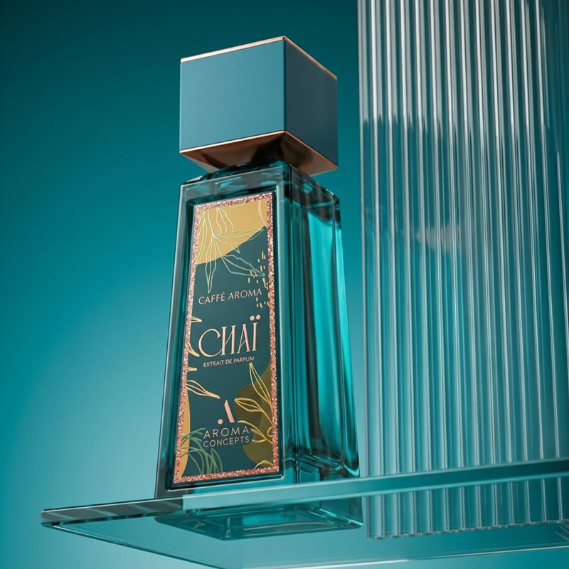 AROMA CONCEPTS Chai Cafe EDP Perfume - Unisex Fragrance 100ml (3.4 Fl Oz) for Warm, Inviting Aroma