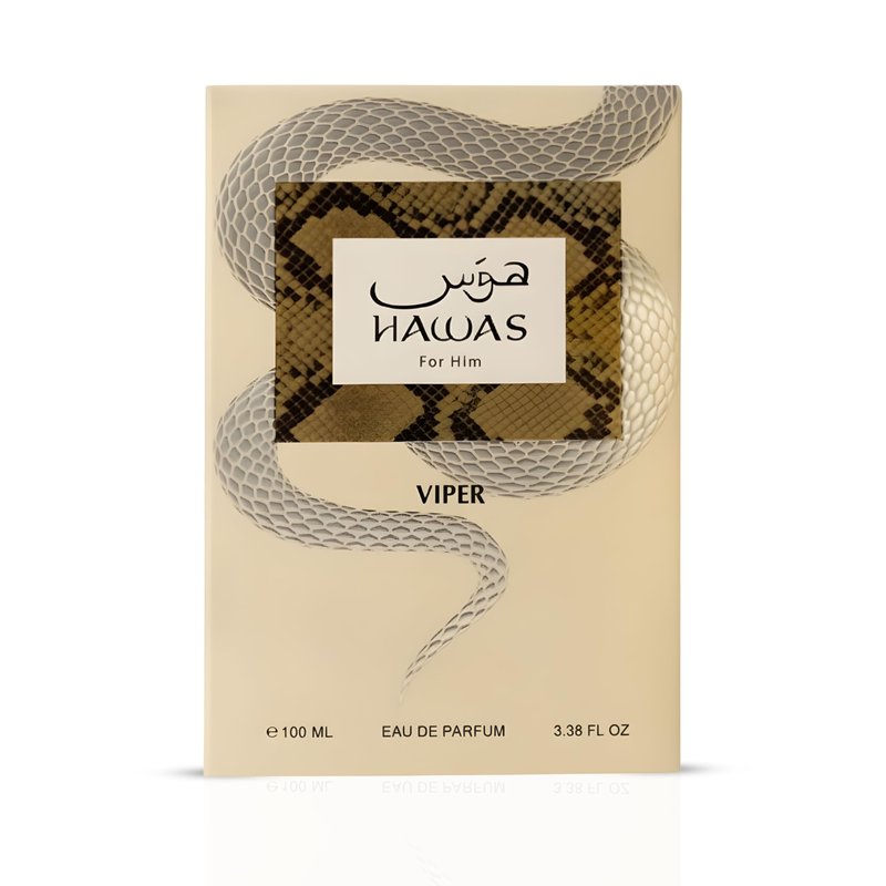 RASASI Hawas Viper Eau de Parfum for Men, 100ml (3.4 oz) Oriental & Rich Scent Spray