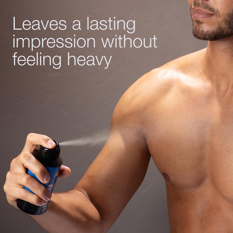 Bath & Body Works Body Spray for Men, Ocean Scent, Men’s Spray with Long-Lasting Personal Fragrance, Fresh Coastal Air & Cypress Scent, 3.7 oz - 1 Pack