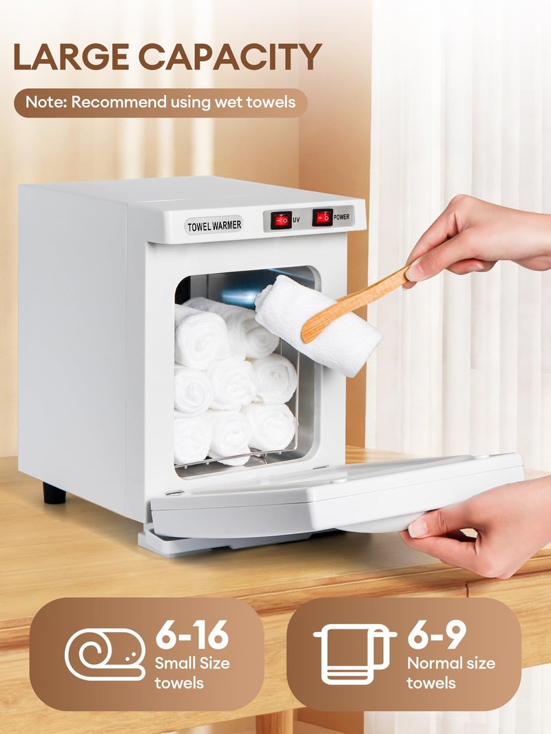 5L Hot Towel Warmer Esthetician: Hand Face Towel Warmer Heating Machine - Towel Steamer for Facial Spa Hair Beauty Salon Home