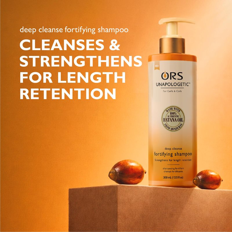 ORS Unapologetic Deep Cleanse Fortifying Shampoo 12.5 Ounces