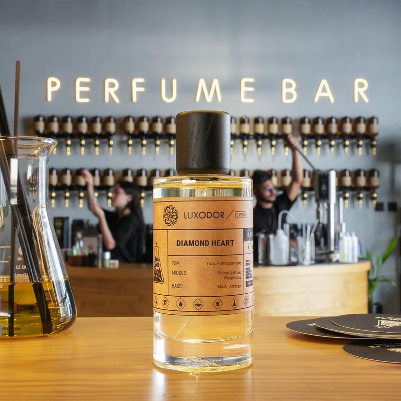 Diamond Heart Perfume - Long Lasting Pheromones for Women | Vegan & Paraben Free | 3.4 fl. oz (100ml)