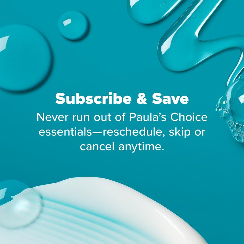 Paula's Choice SKIN PERFECTING 8% AHA Exfoliant, Gel Exfoliant with Glycolic Acid Chamomile & Green Tea, Leave On Gentle Face Exfoliator for All Skin Types, Fragrance- Free, 3.3oz