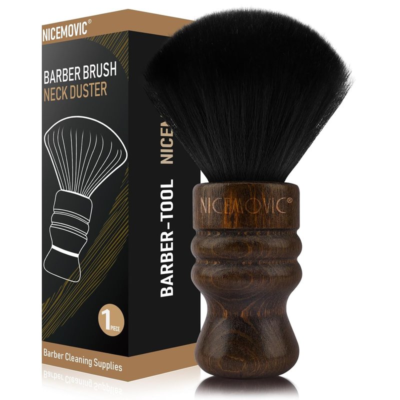 Large Barber Neck Duster Brush - Professional Cleaning Tool for Hair Cutting | Ideal Gift for Men & Dads