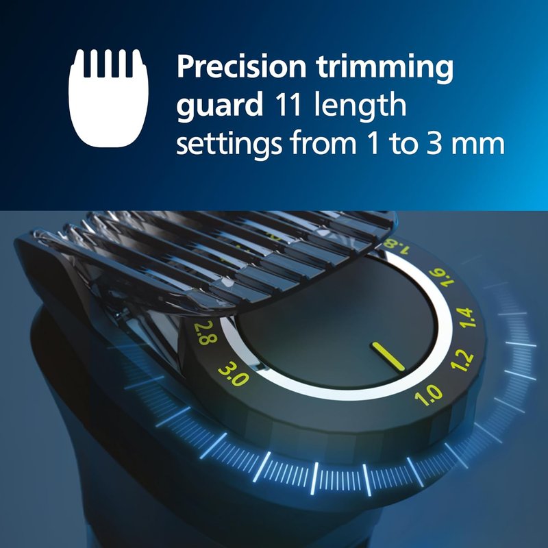 Philips Multigroom 9000 Series - All-in-One Men's Trimmer Kit | 23-Piece Grooming Set for Beard, Hair, Body & Face