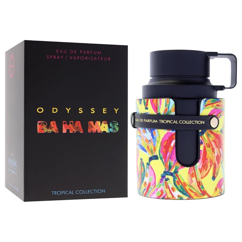 Armaf Odyssey Ba Ha Mas Tropical Collection | Fruity Aquatic Woody Eau de Parfum Spray - Long-Lasting Unisex Fragrance, 3.4 oz / 100 ml