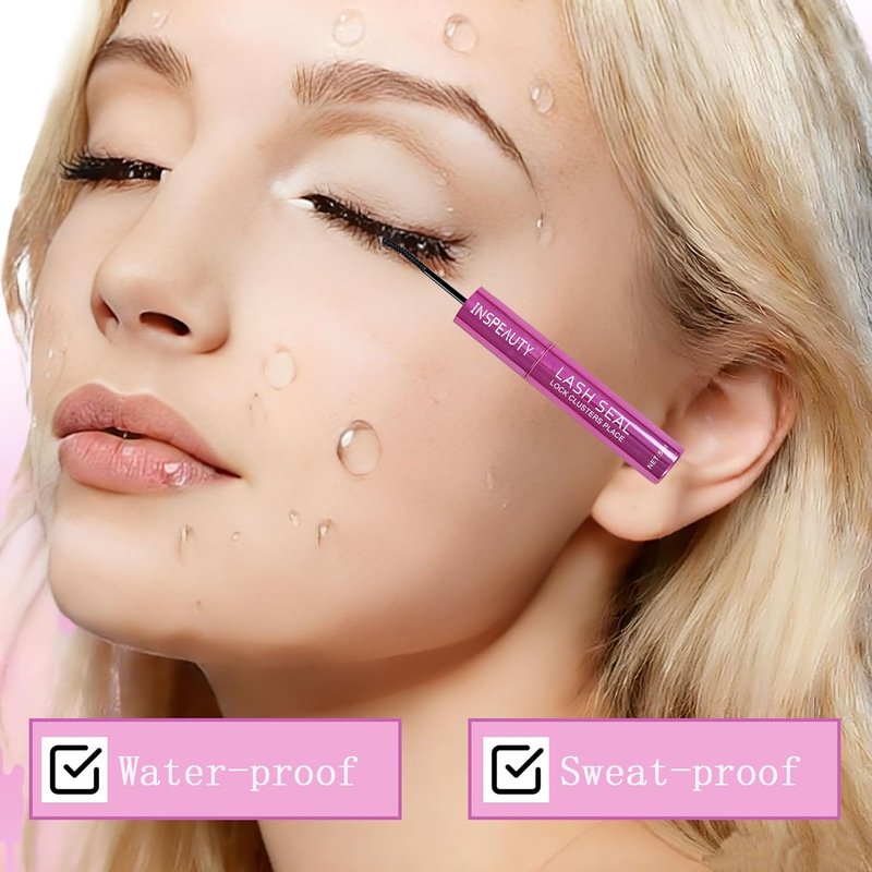 Lash Cluster Glue - 2-in-1 Bond and Seal for Eyelash Clusters | Waterproof, Strong Hold, 5ml + 5ml