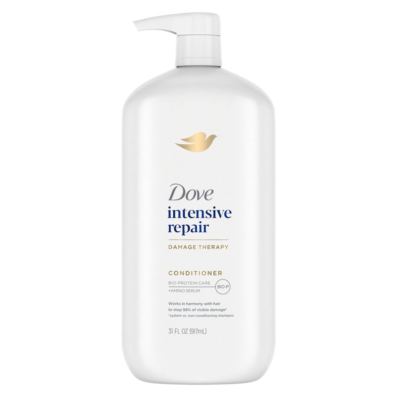 Dove Conditioner Intensive Repair Pack of 4 for Damaged Hair Conditioner with Bio-Restore Complex 31 oz