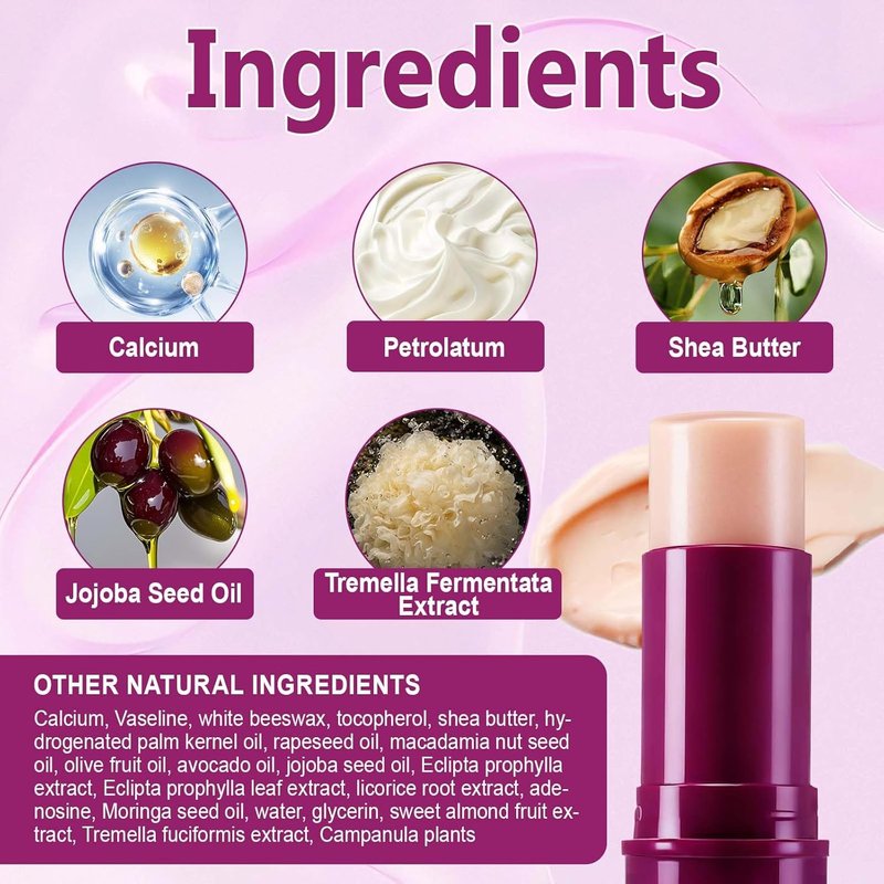 Regine Switzerland Calcium Enriched Multi Balm Stick - Collagen Moisturizing & Hydrating 9g