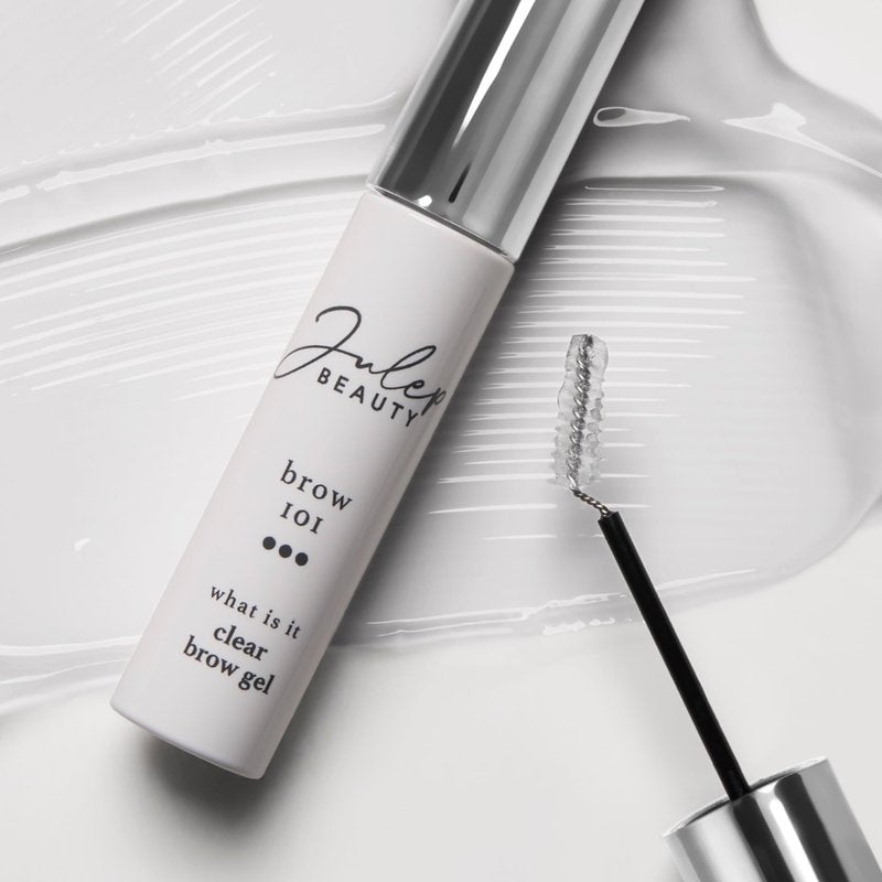 Julep Brow 101 Clear Eyebrow Scultping Gel - Precision Brush For Sculpting – Long-Lasting, Lightweight Formula for Natural,Tamed Brows