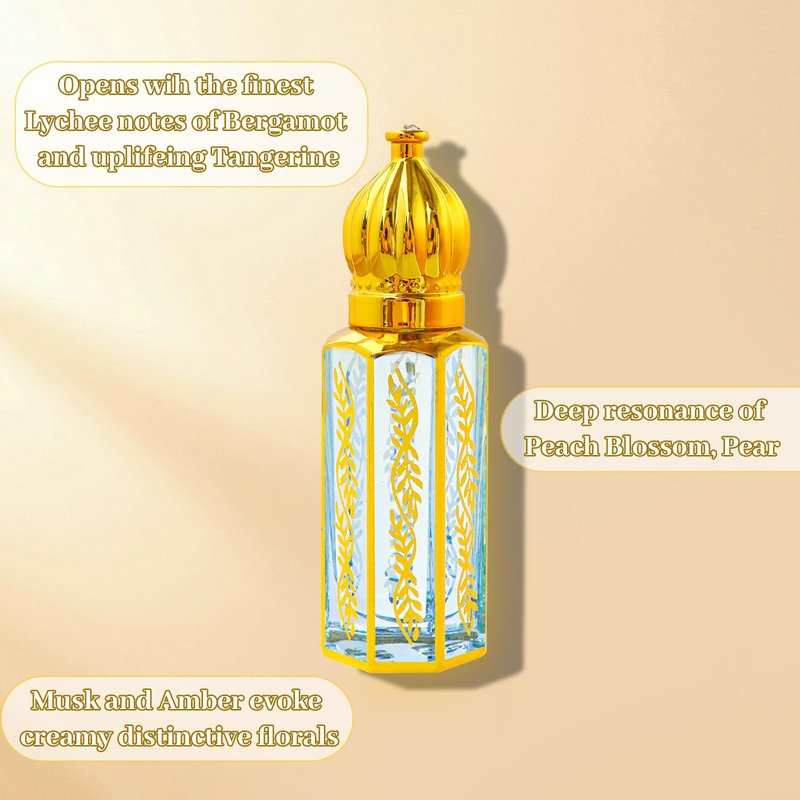 MR.A 3Pack Arabian Perfume for Women, Arabic Long Lasting Roll On Parfum Oils Gift Set, Luxury Arab Parfume Oil for Women Travel Mini Size, Eau de Parfum Parfume, Arabe Roller ball Pheromone Perfume