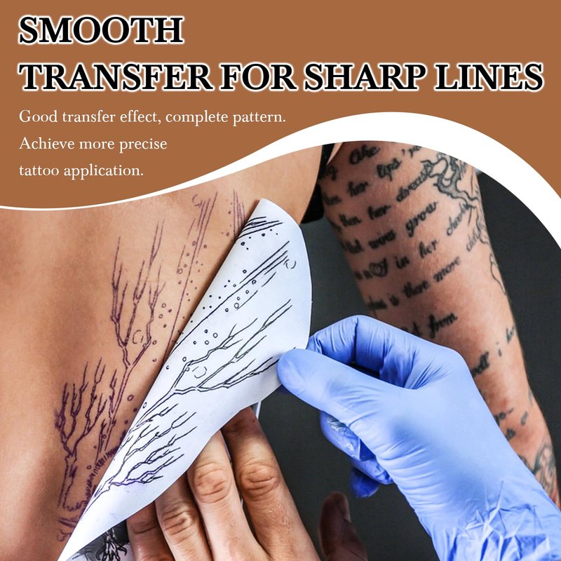 Pjordo Tattoo Stencil Transfer Gel Solution, Tattoo Stencil Gel, Tattoo Transfer Gel for Transfer Stickers Paper Machine Stencils, Tattoo Supplies Accessories for Tattoo Artists & Beginners