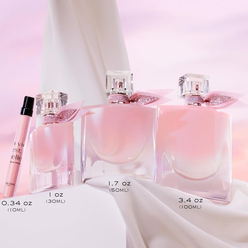 Lancôme La Vie Est Belle La Vie Vanille Nude Eau de Parfum - Long Lasting Fragrance with Notes of Solar Jasmine, Glazed Bourbon Vanilla, White Musk - Floral & Sweet Women's Perfume