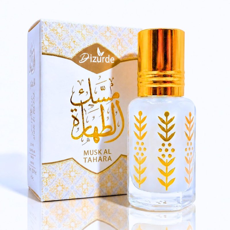 Musk Al Tahara White Musk Perfume - 6mL Egyptian Musk Oil for Women | Soft Everyday Scent