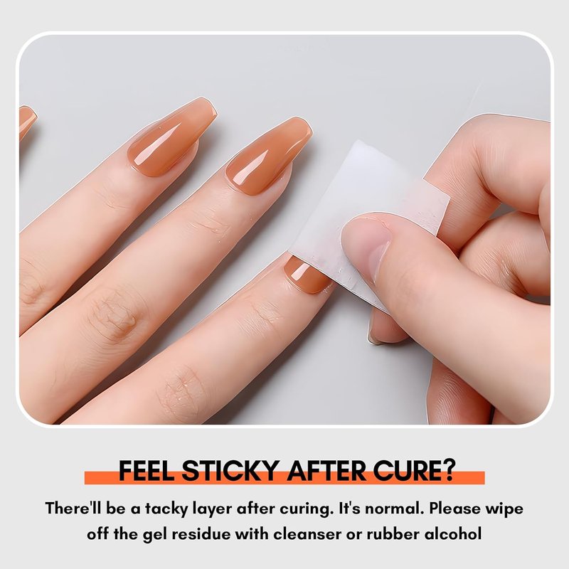 Makartt Clear Gel Builder - Strong Self-Levelling Nail Extension for Broken Nails Repair | 1.06 oz
