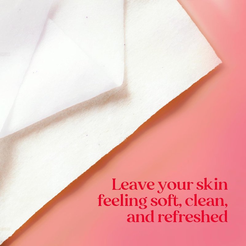 Burt's Bees Pink Grapefruit Face Wipes, for All Skin Types, Hydrating Makeup Remover & Facial Cleansing Towelettes, 90 Ct. (Pack of 2)