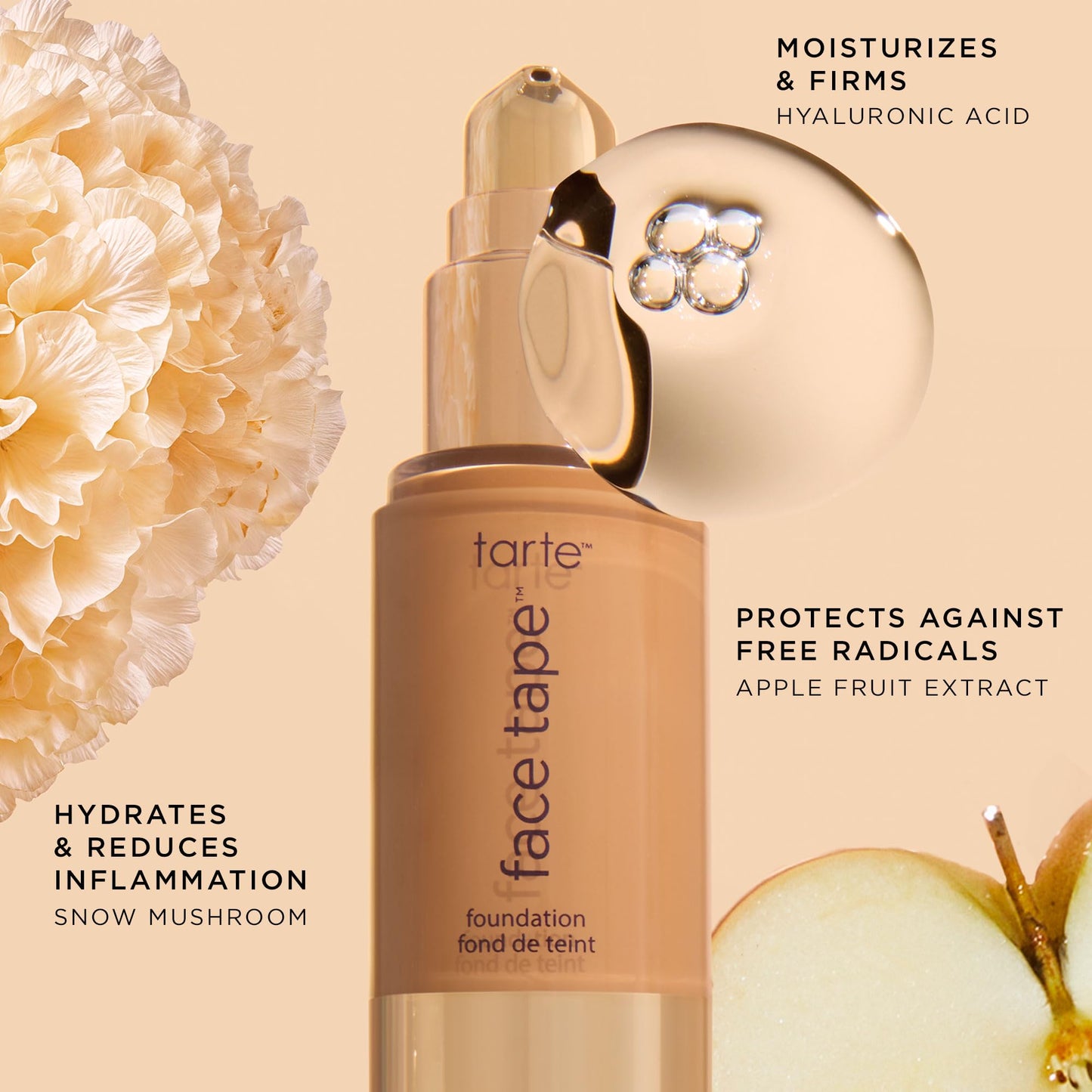 tarte face tape foundation – Full-Coverage Waterproof Makeup, Hydrating & Smoothing, Natural Matte Finish for Transfer-Proof Comfortable Long-Wear Foundation, Vegan & Cruelty-Free, travel size, 22N