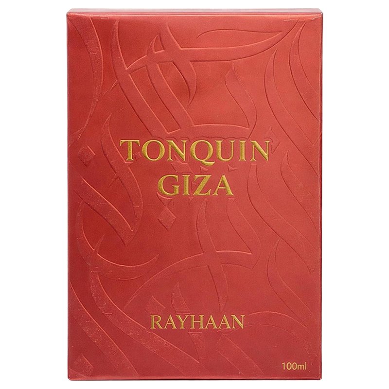 Rayhaan Tonquin Giza – Gourmand, Spicy, Sweet, Warm – Eau de Parfum Spray Long-Lasting Fragrance for Unisex, 3.4 Ounce / 100 ml