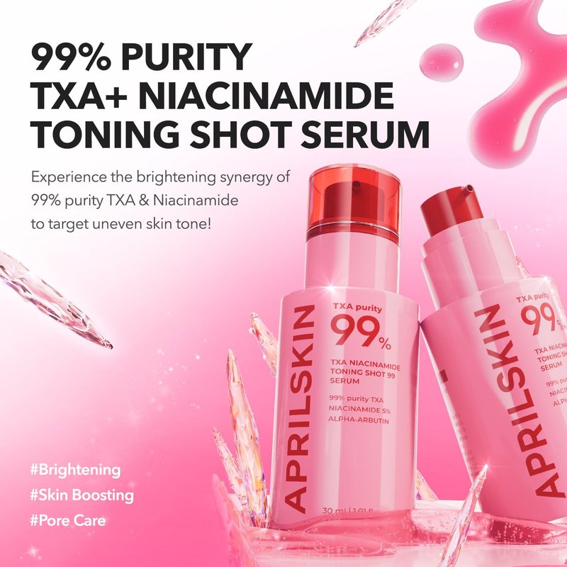 APRILSKIN TXA Niacinamide Toning Shot Serum - Brightening & Pore Care | 1.01 fl. oz.