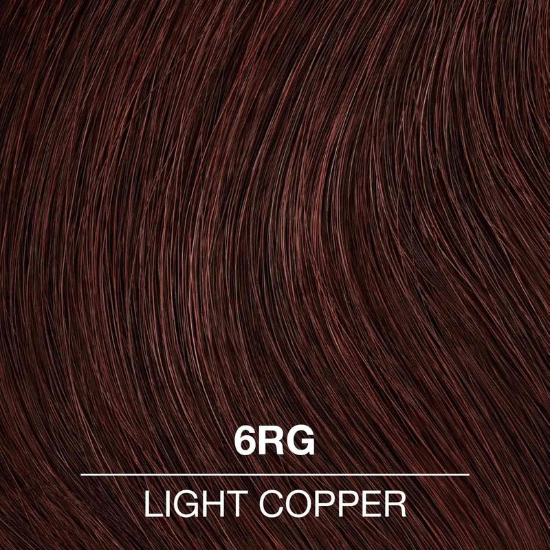 COLORCHARM Permanent Liquid Hair Color | 6RG Light Copper | Up to 100% Gray Coverage | 1.42 Fl Oz